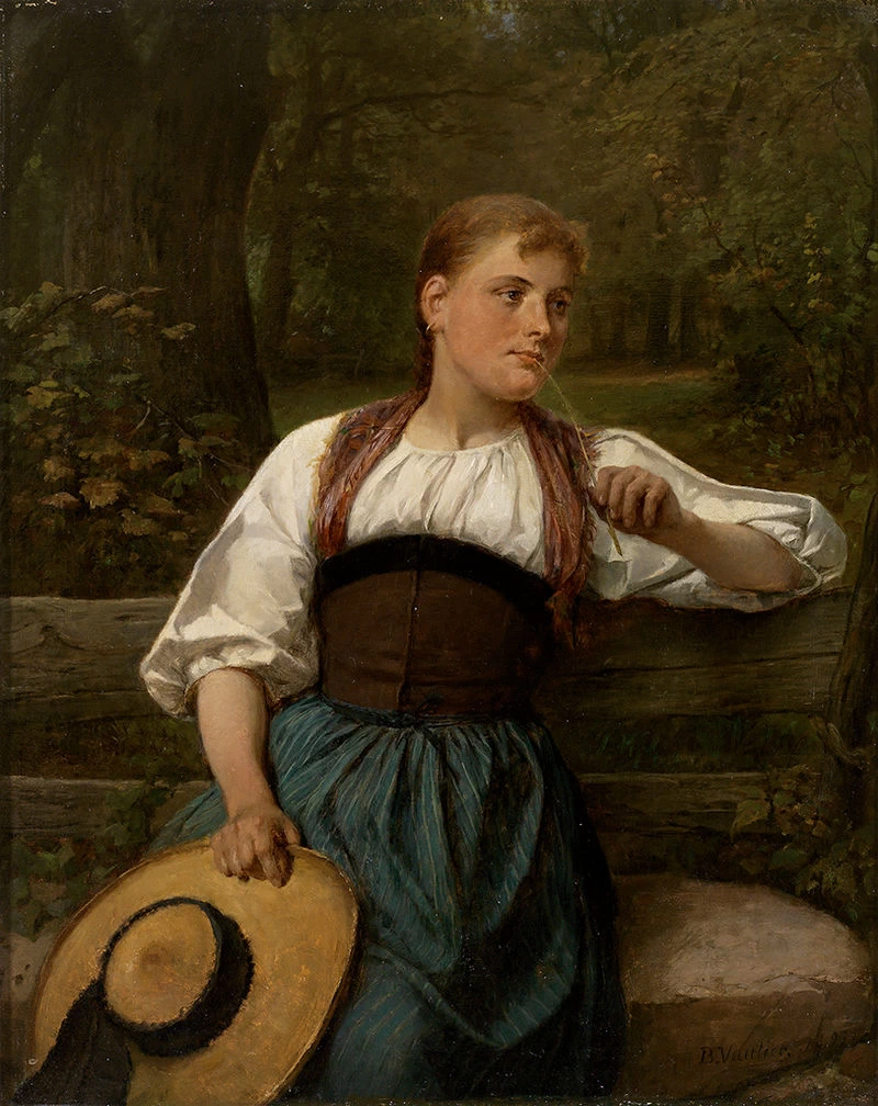 Ragazza in costume, 1893